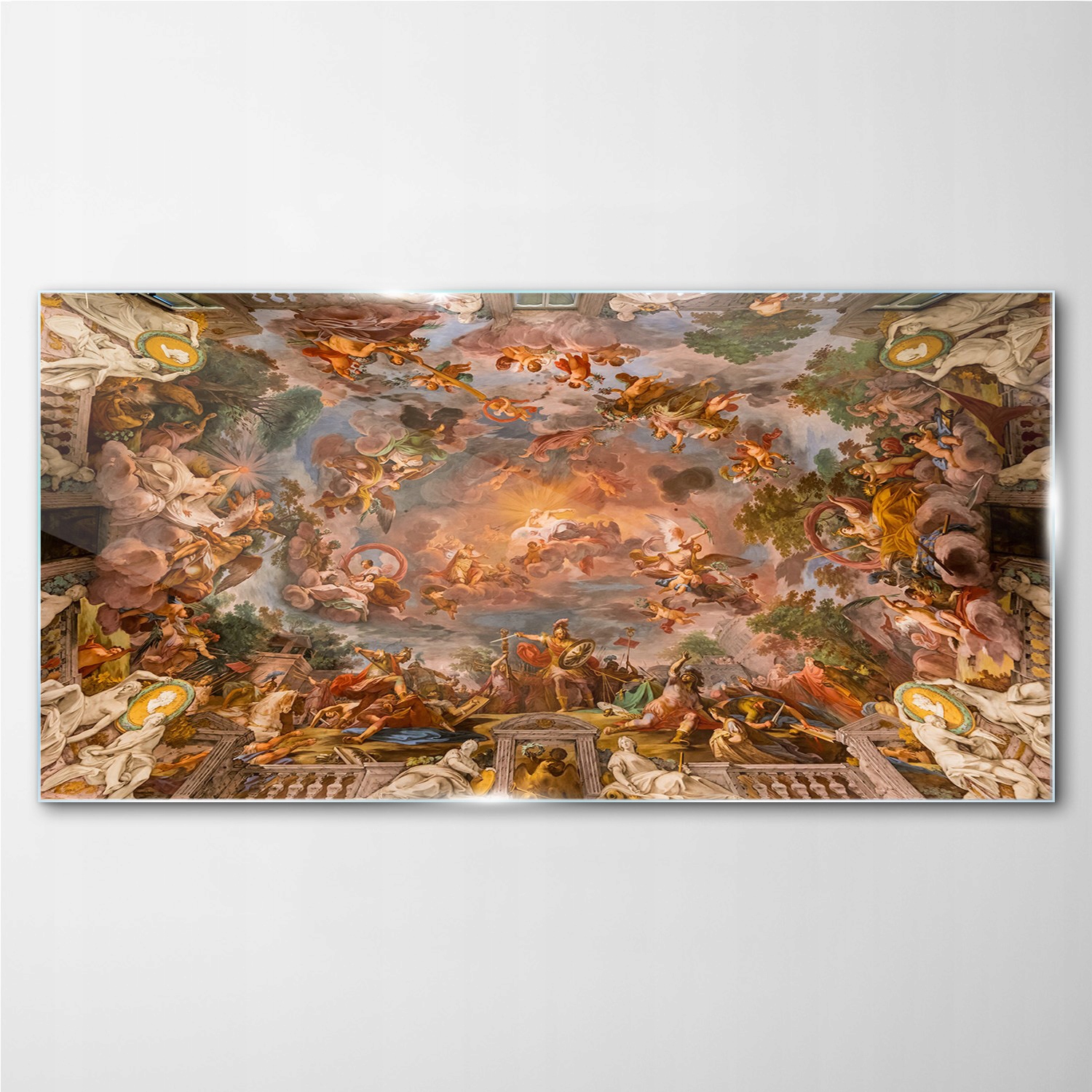 

Foto-obraz szklany Historyczny barokowy 100x50 cm