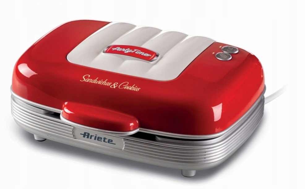 Opiekacz 3w1 Ariete 1972/00 Red kanapki ciastka