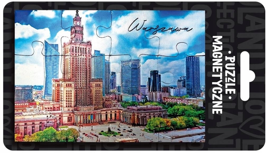 Magnes puzzle Warszawa Ilp- Mag- Puzz- War- 02 Pan Dragon
