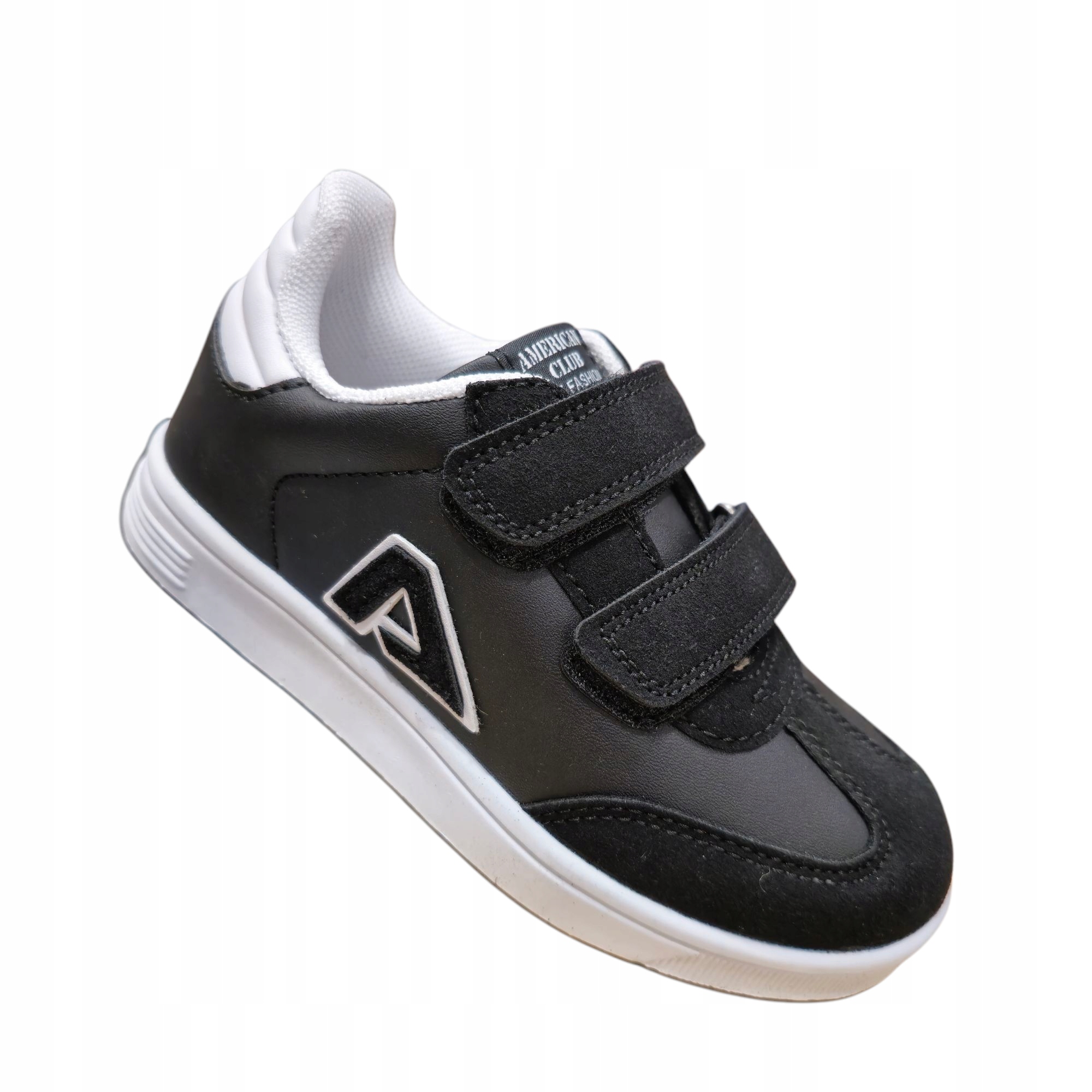 American Club Es 193 Buty Sportowe Na Rzepy Adidasy Czarne Tenisówki 28