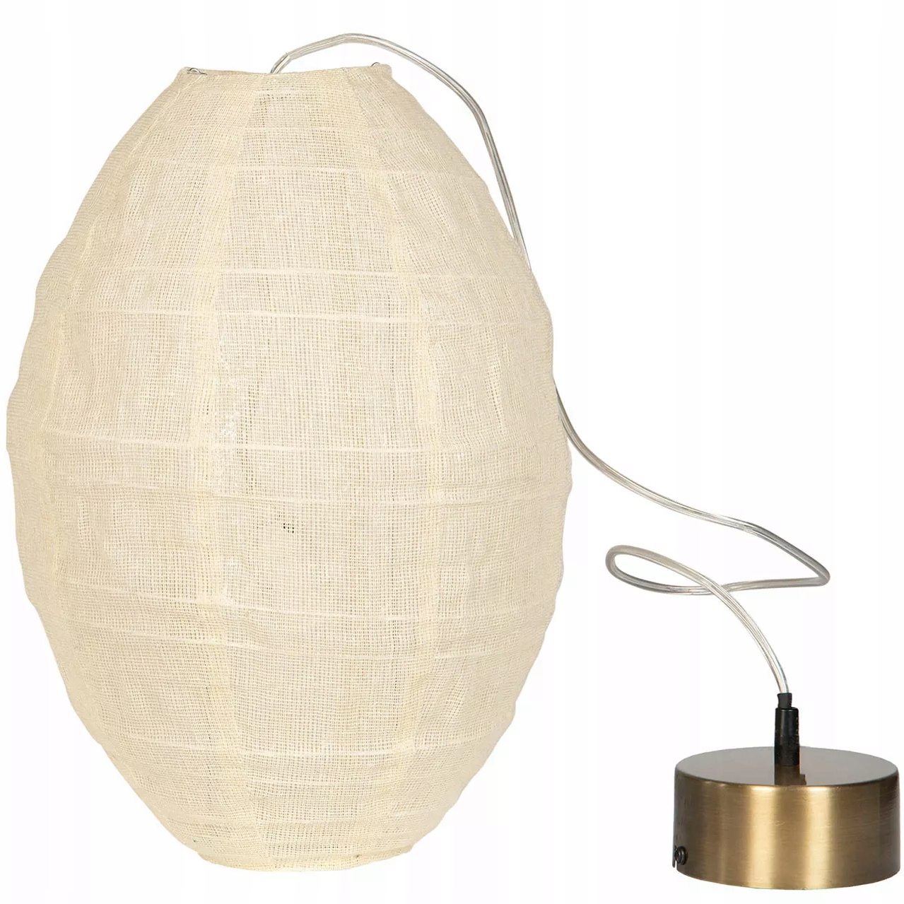 Závěsné Stropní Svítidlo Do Obývacího Pokoje Nad Stůl Boho Jutová Béžová, velká 45 cm