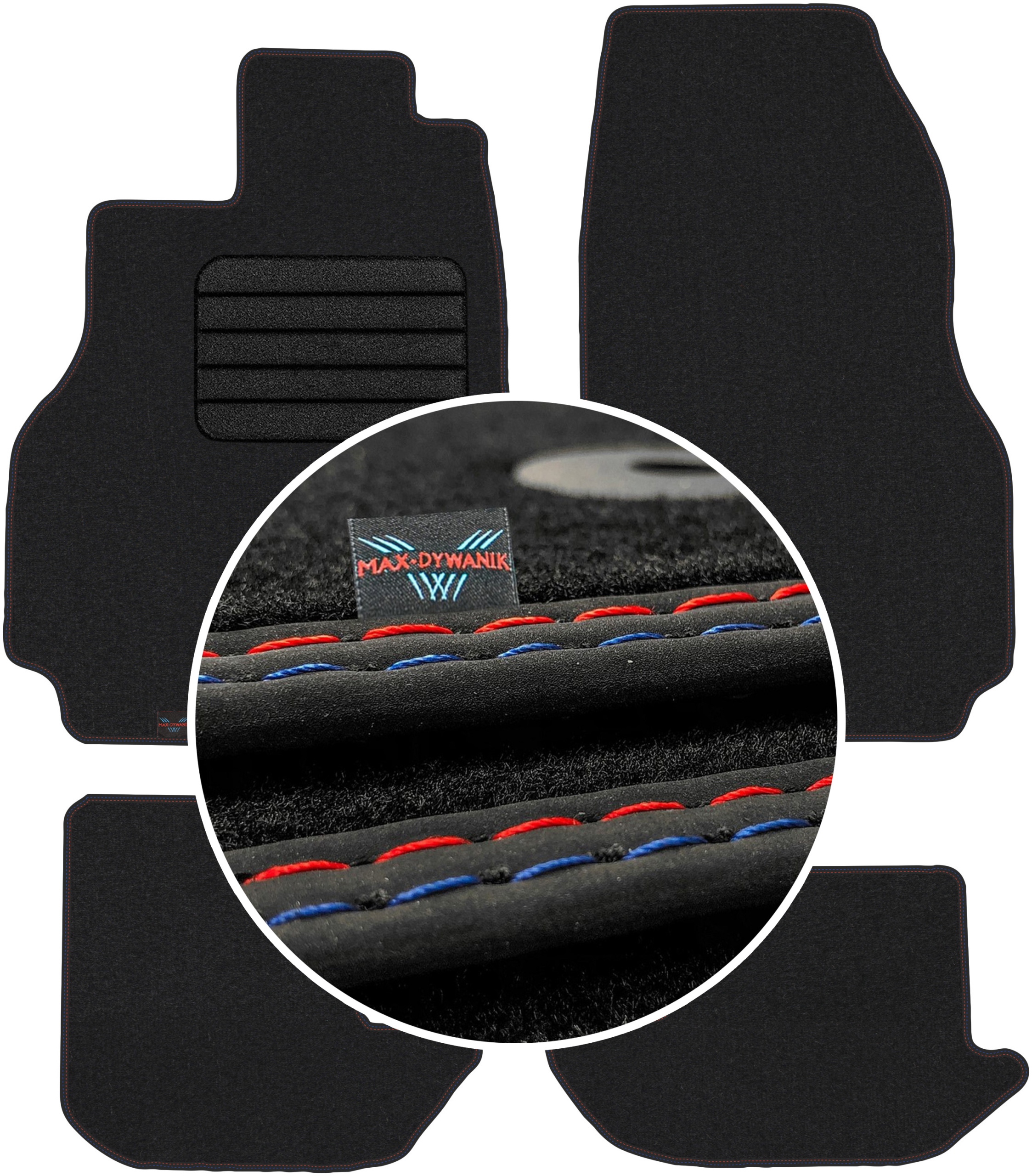 Килимки Max-Килимок велюрові 112487401600 4 el.