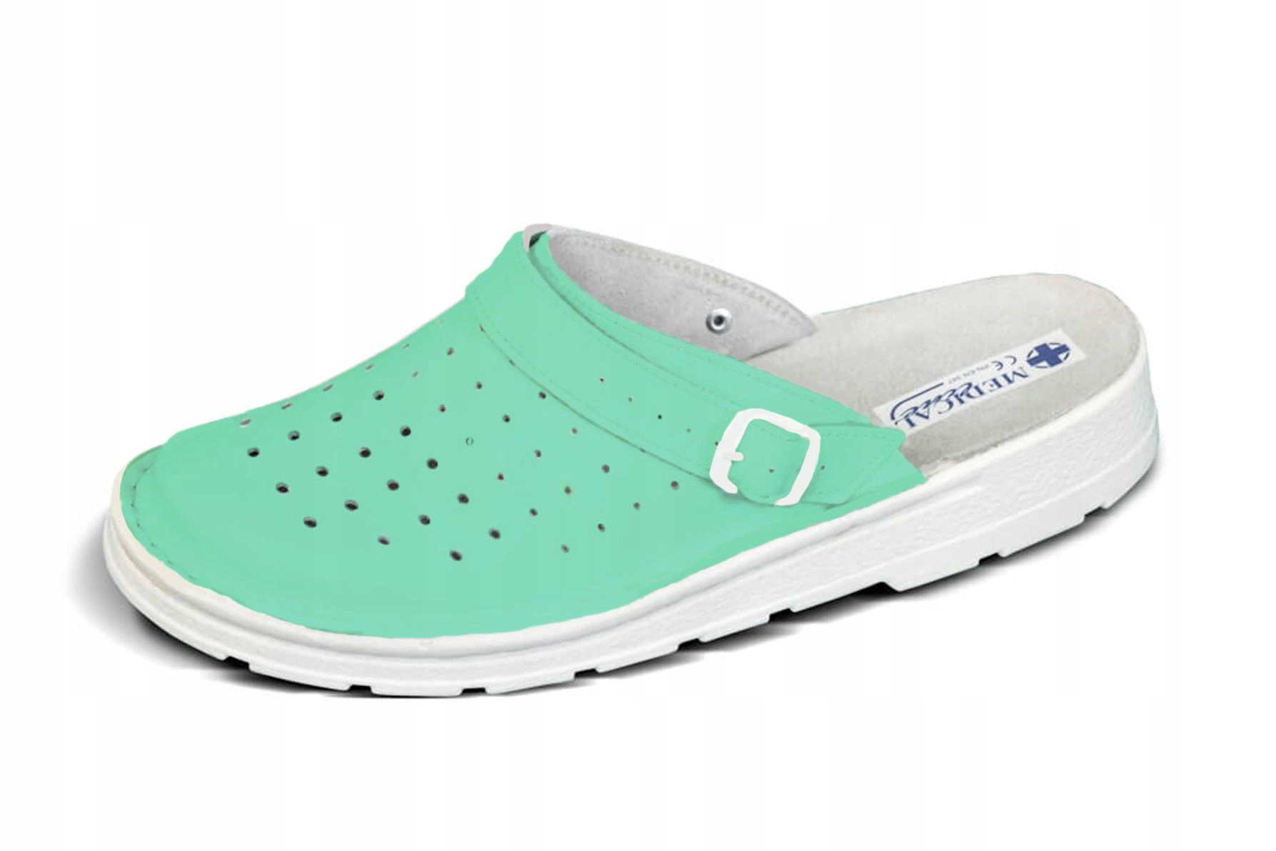 OBUWIE MEDYCZNE MĘSKIE KLAPKI skóra buty r. 44