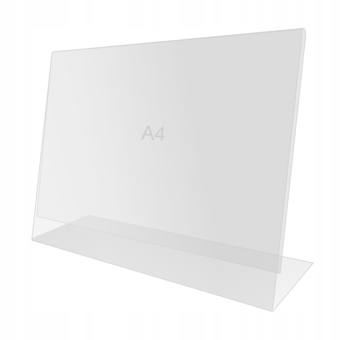 Stojak informacyjny A4 poziom
