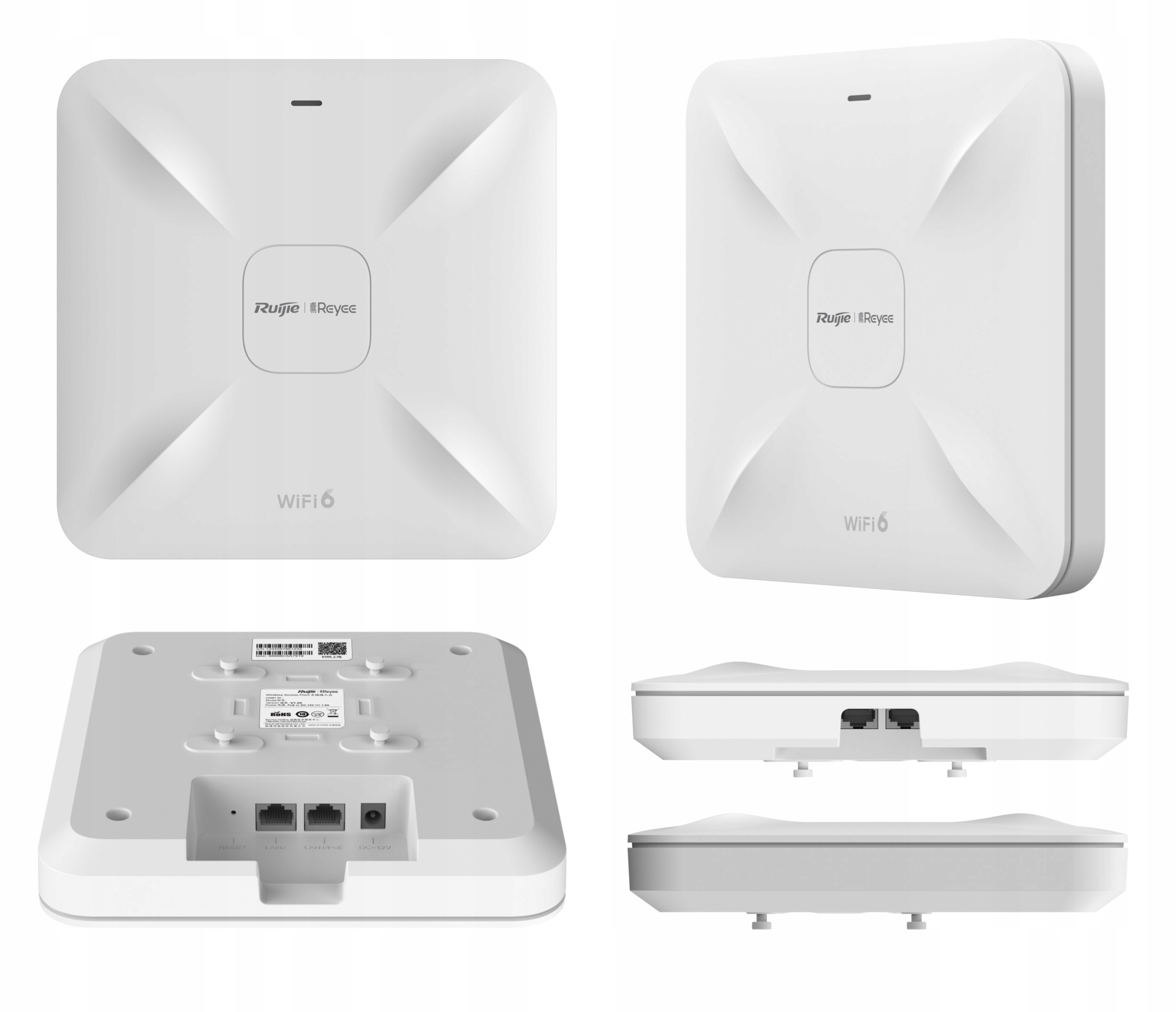 Punkt dostępowy Ruijie Reyee RG-RAP2260(E) WiFi 6 2.4 GHz 5 GHz