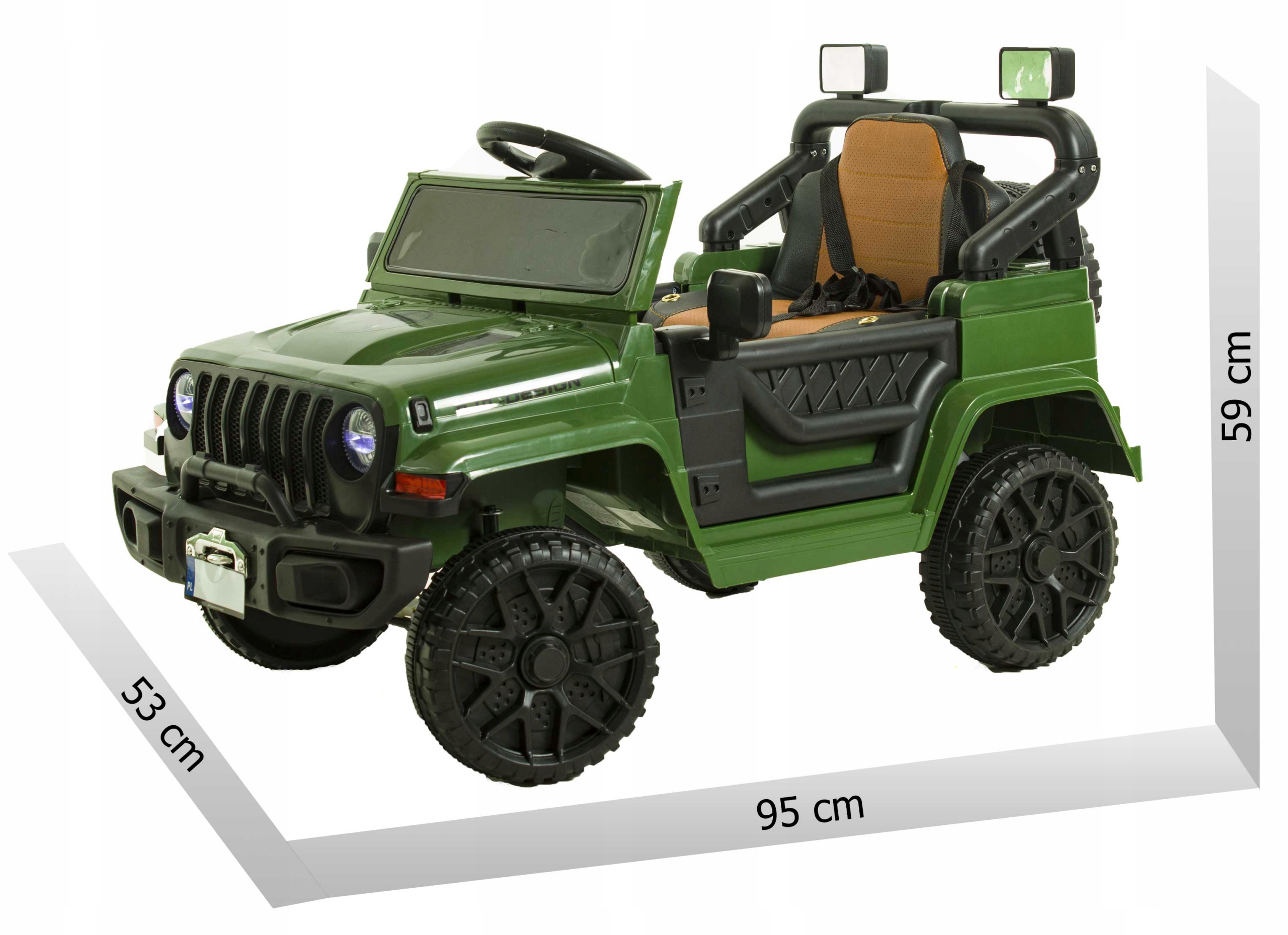 Buggy na akumulator + skóra + 4x4 + Pilot EAN (GTIN) 5906036800131