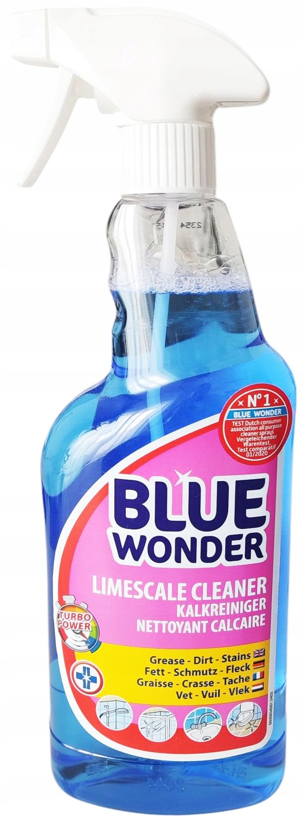 Levně Preparat Spray Prostředek Na Odstraňování Nečistot A Vodního Kamene 750 ml