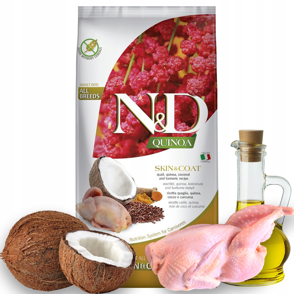 Nd Quinoa Skin Coat Quail 7kg Dog Mini Adult
