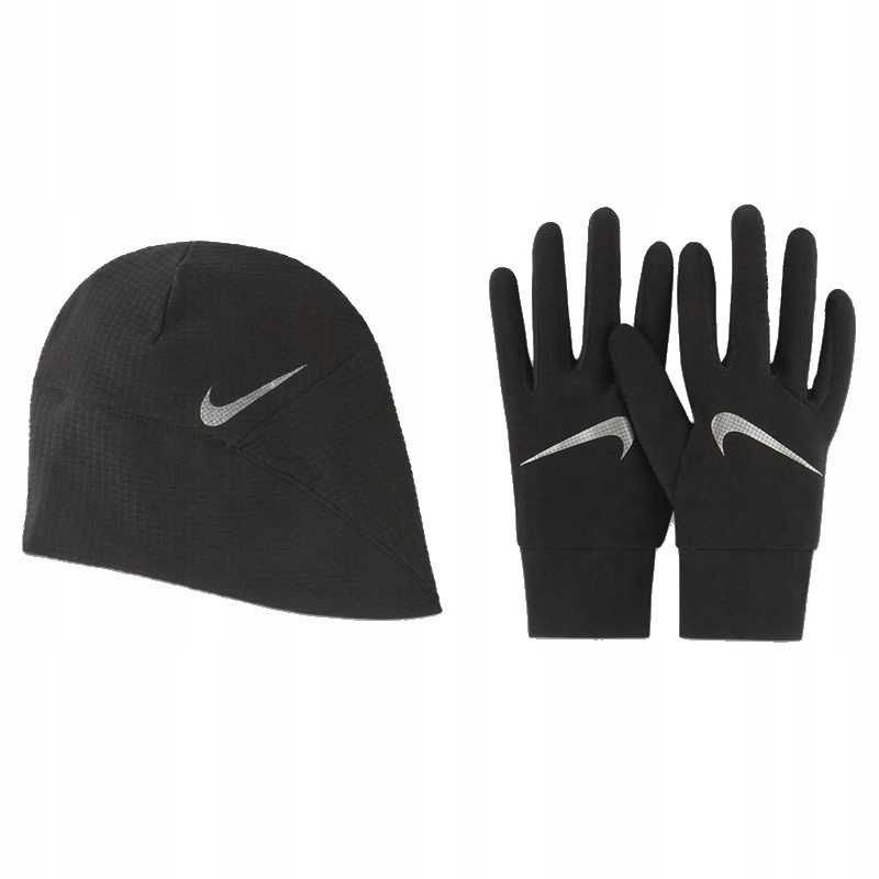 Běžecký komplet Nike Women's Hat And Glove Set M/L