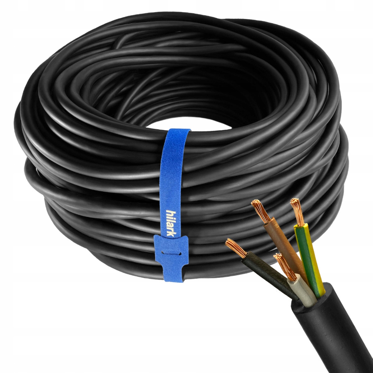 Kabel Silový 50 mb Ow 4x2,5 H05RR-F Gumový