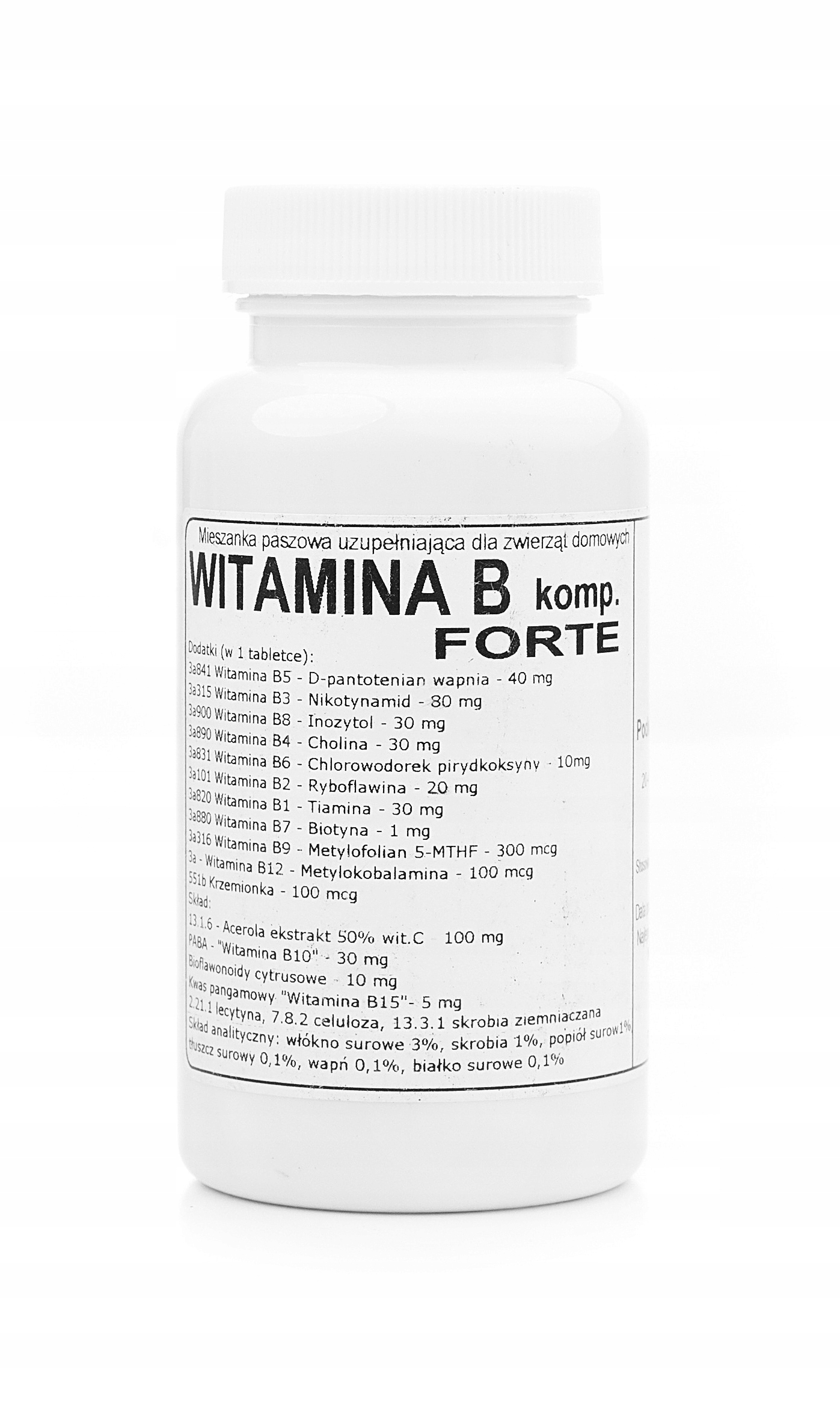 Levně Vitamín B komplex metylovaný 75 ks Podkowa