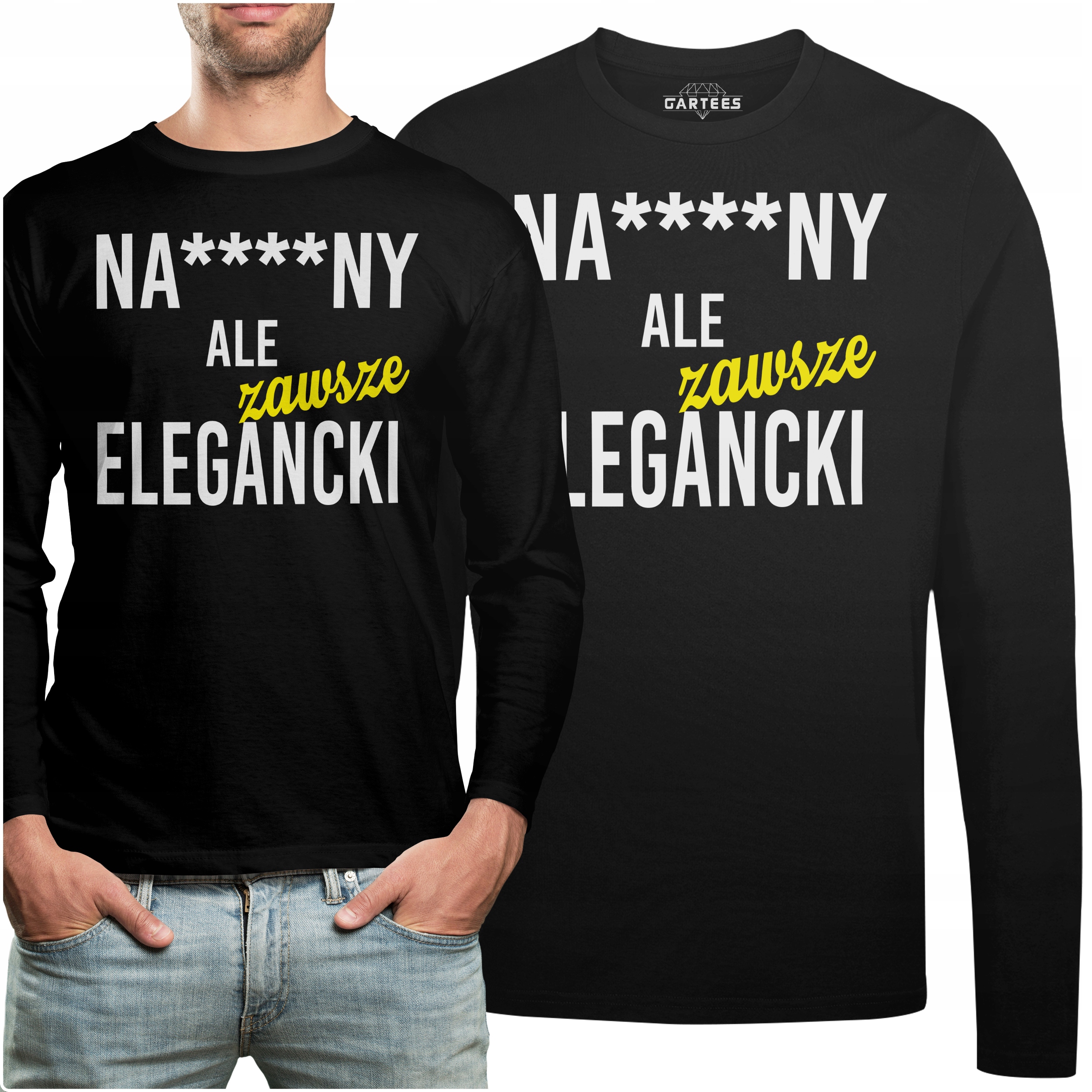 

Koszulka Long Prezent Na****ny Ale Elegancki