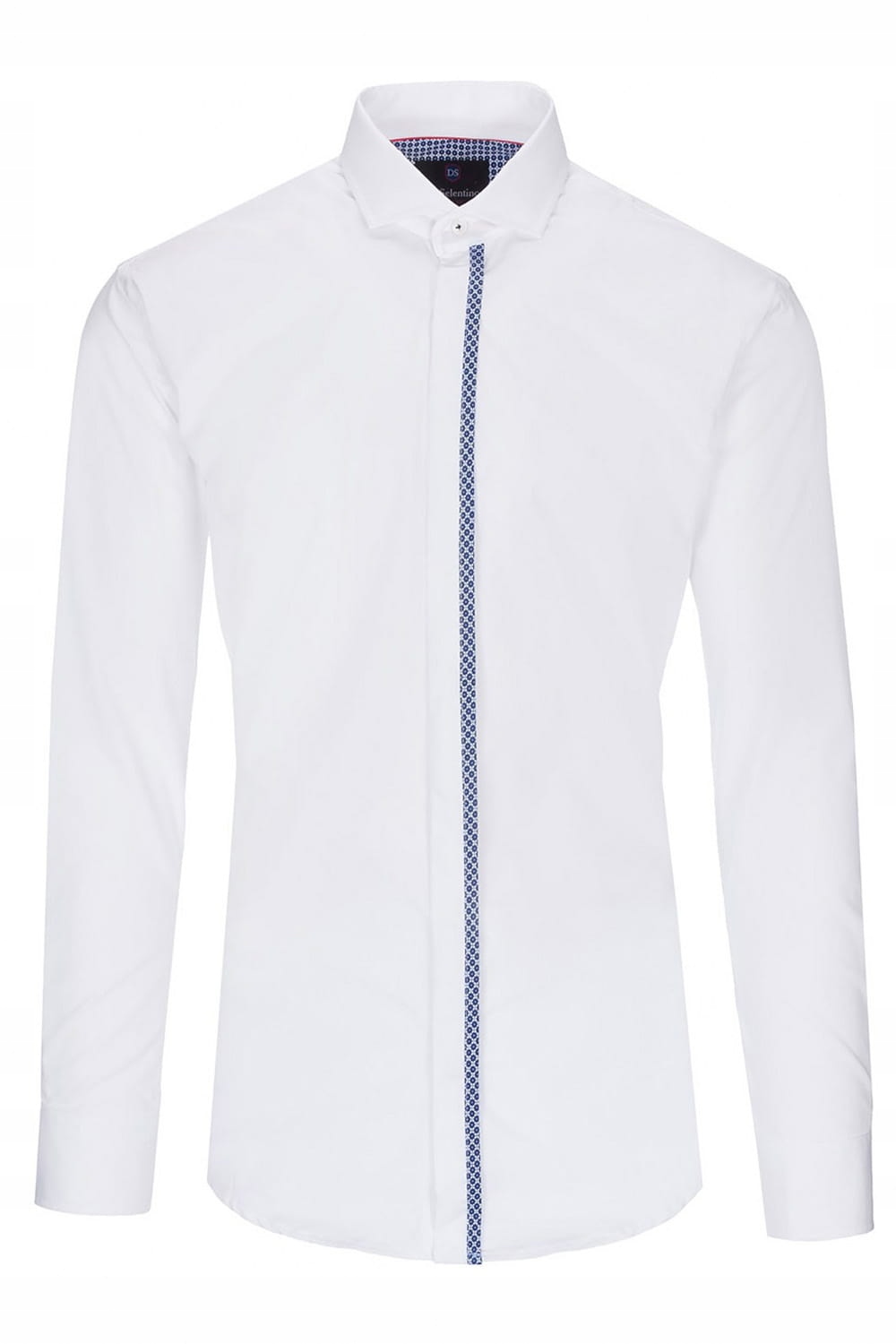 Pánská Košile DI Selentino Kiev Bílá Slim Fit Košile: 40