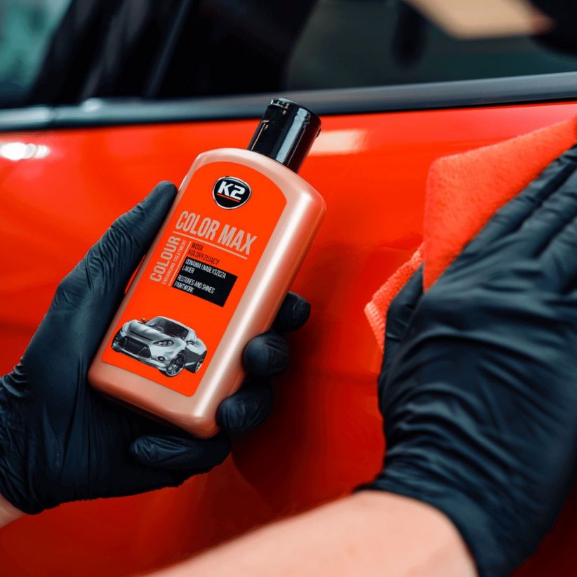 ZESTAW PASTA WOSK KOLORYZUJĄCY CZERWONY DO USUWANIA RYS NA RYSY DO AUTA Rodzaj zestawy naprawcze