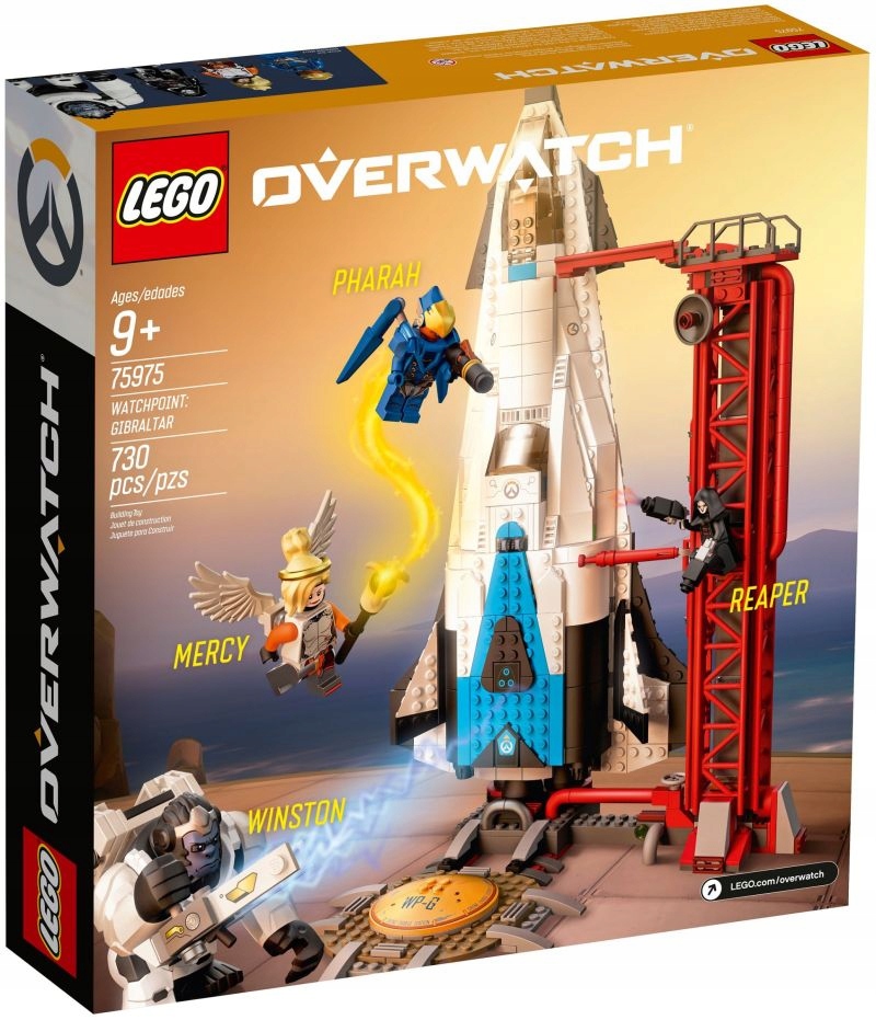LEGO 75975 OVERWATCH POSTERUNEK: GIBRALTAR Marka LEGO