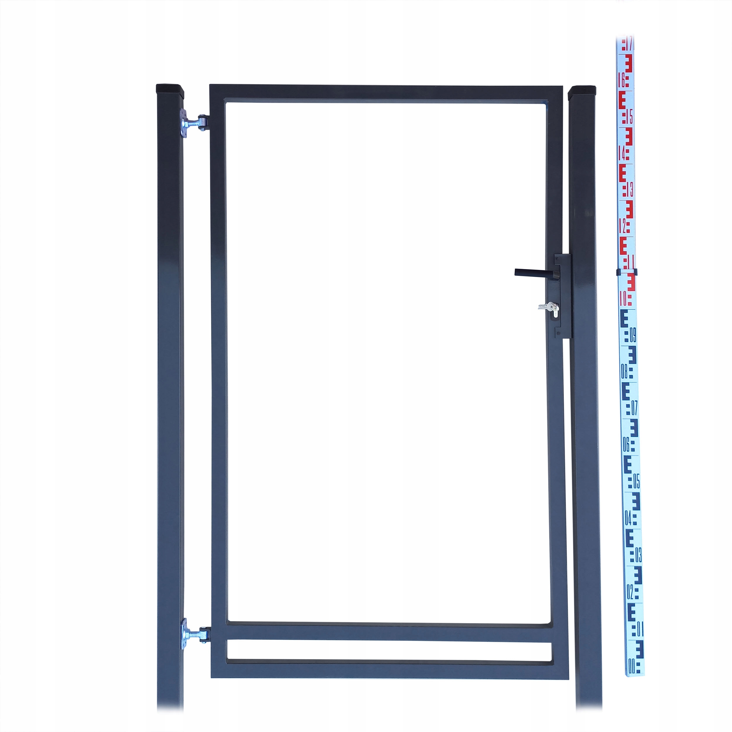 Bránka Rámeček pro štafle a panely 160 cm grafit RAL7016 Sloupky štafle