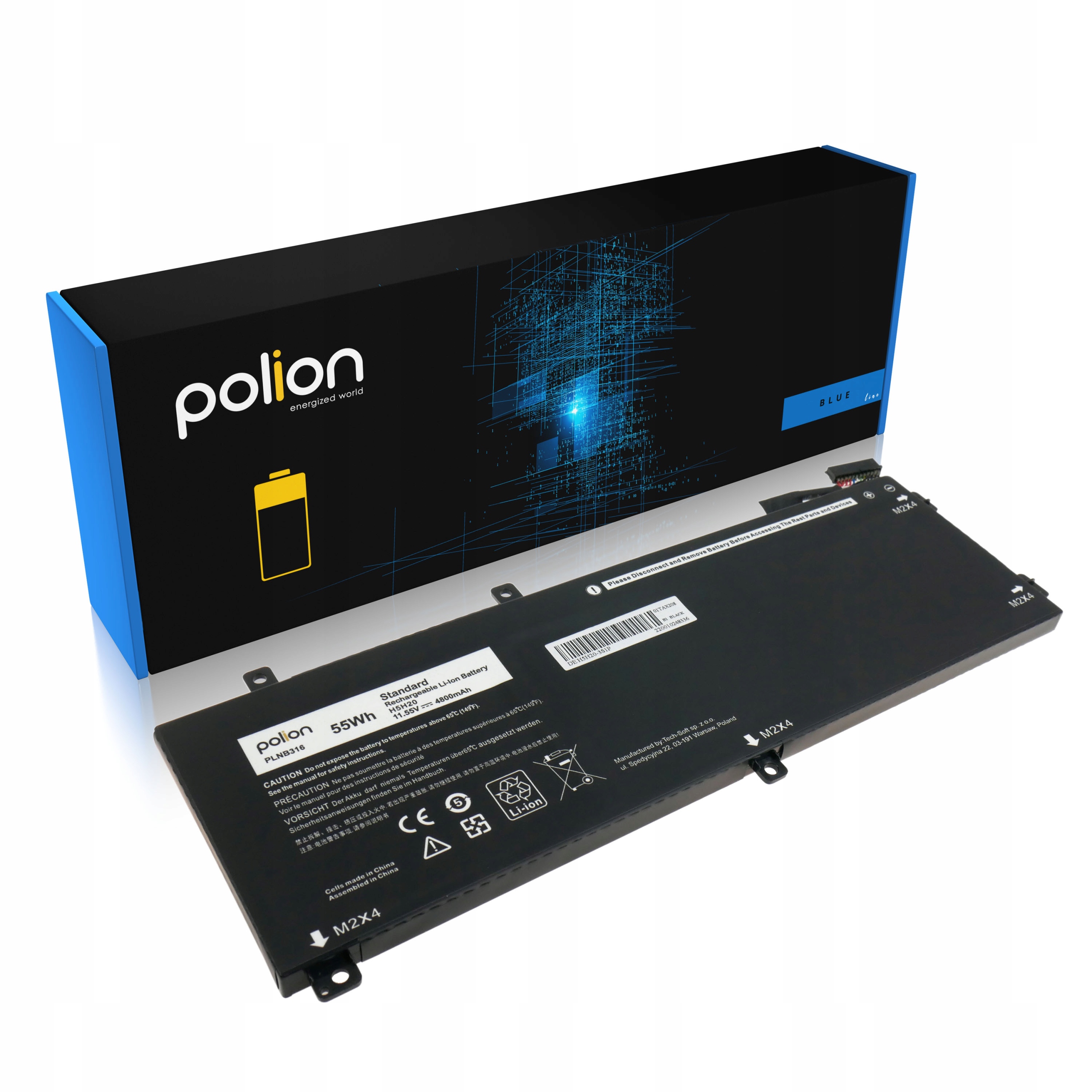 

Bateria H5H20 do Dell Precision 5520 5530 5540