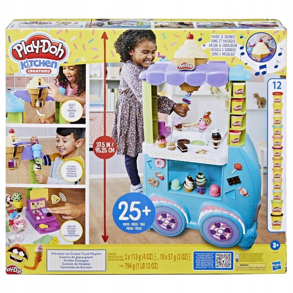 

Play-Doh Ciastolina Wielka Lodziarnia F1039