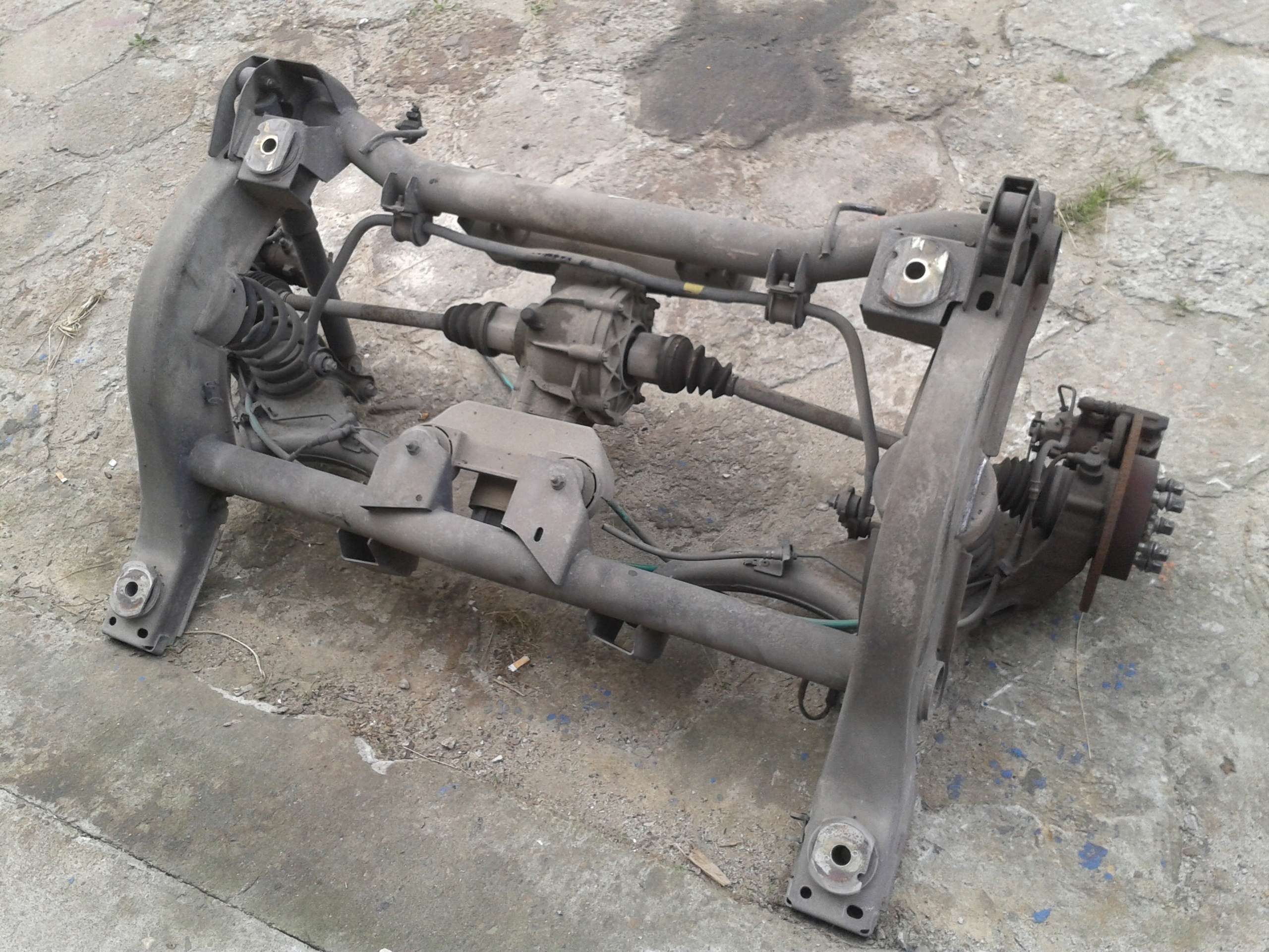 ZAWIESZENIE TYLNE DYFER RENAULT SCENIC 1 LIFT RX4