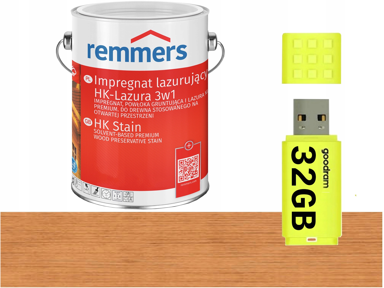 

Remmers HK-Lasur impregnat do drewna 10L Modrzew