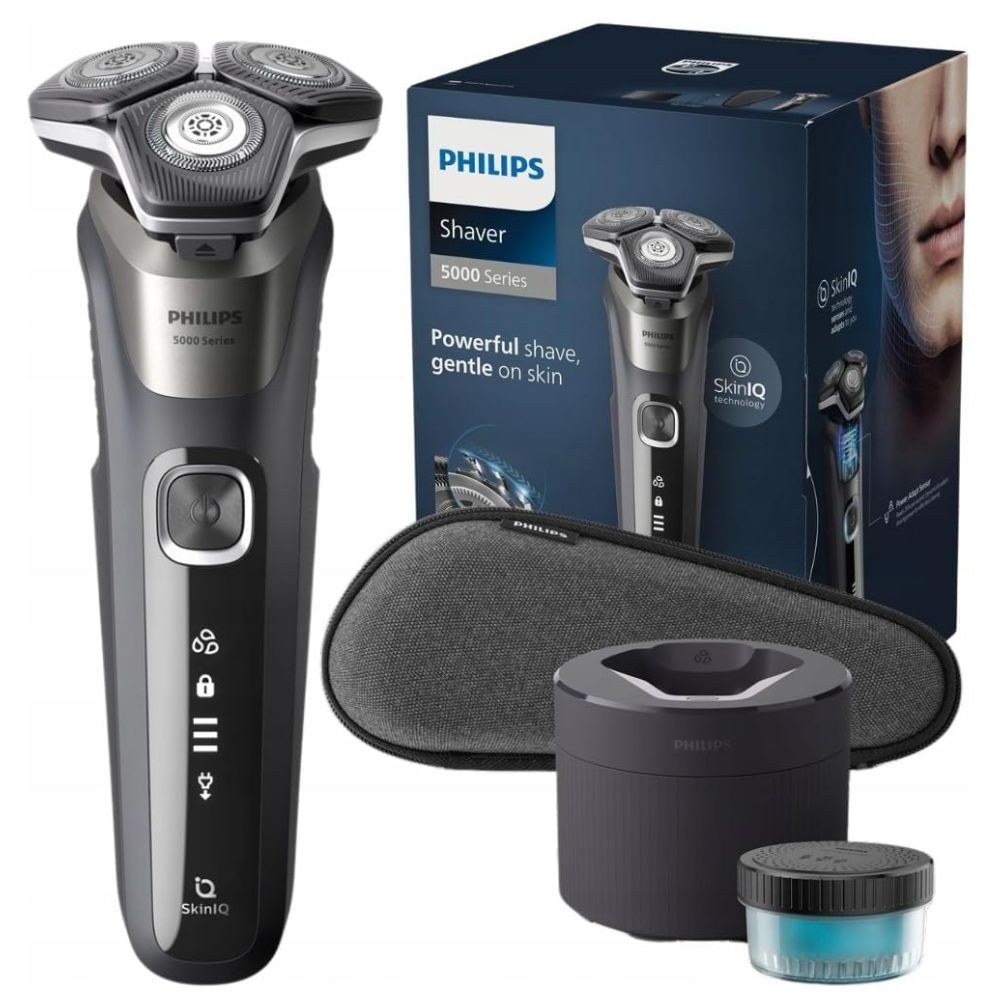 Holiaci strojček Philips 5000 S5887/50 na bradu a fúzy