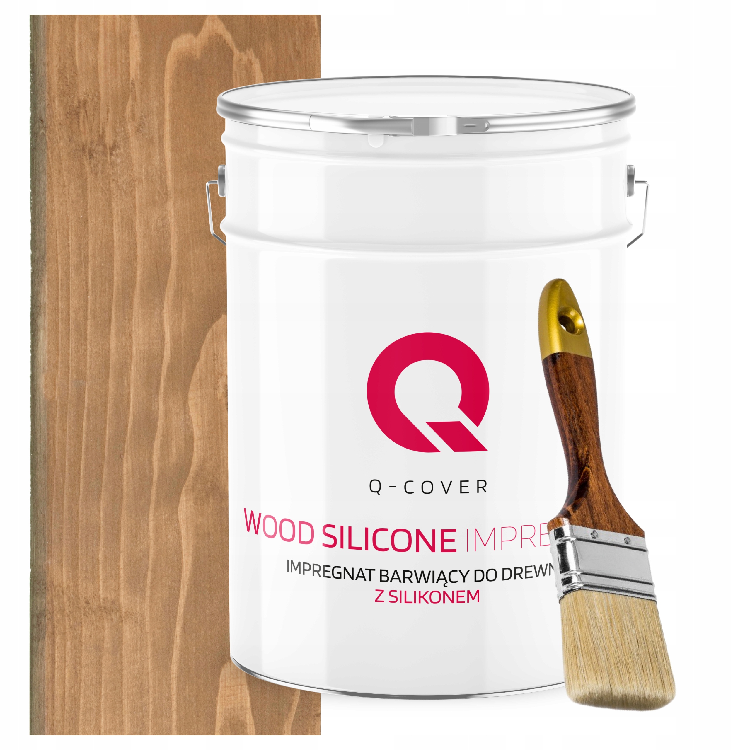 Impregnace Na Dřevo Barva Se Silikonem Chron Barvy Irchová Béžová 10 L Dárek