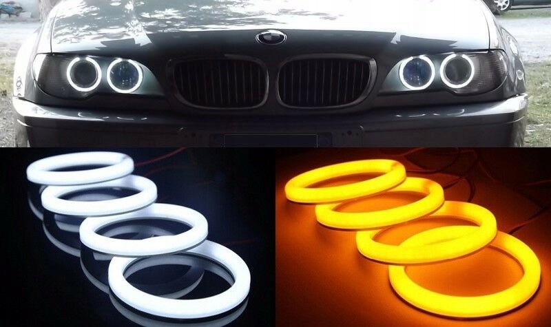 2w1 Ringi LED Cotton BMW E46 COUPE Zolto Biale EAN 5901958631160