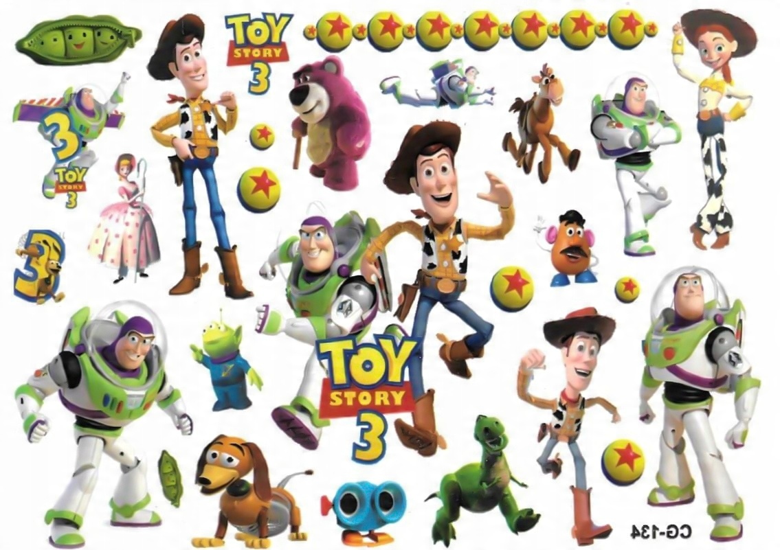 

Tatuaże tymczasowe dla dzieci Toy Story