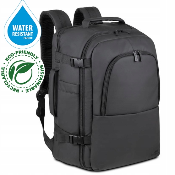 Rivacase 8465 cestovní batoh na notebook Eco 17.3", černý