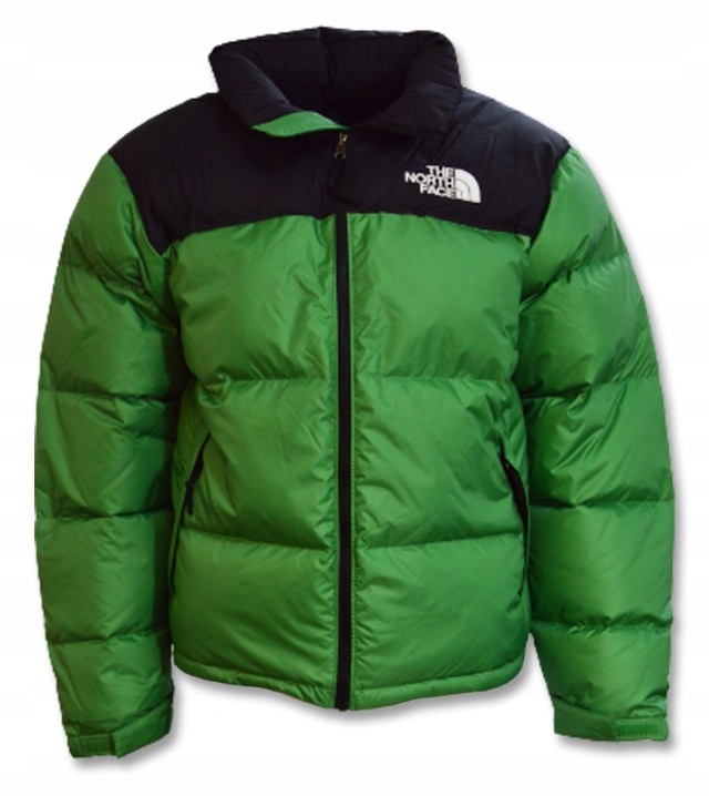 XXL Męska kurtka zimowa The North Face Retro Nuptse NF0A3C8DN11 Zielona cza