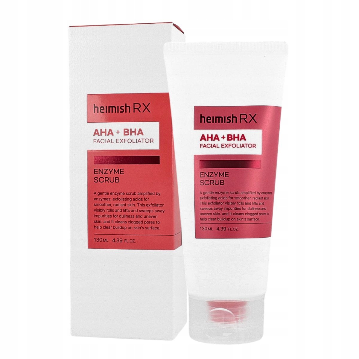 Heimish Rx Aha Bha Enzyme Scrub 130 ml – Enzymatický peeling na obličej