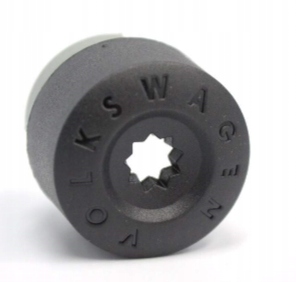 ASO OSŁONY ŚRUB KOŁA CZARNE VW DOSTAWCZE - ZESTAW