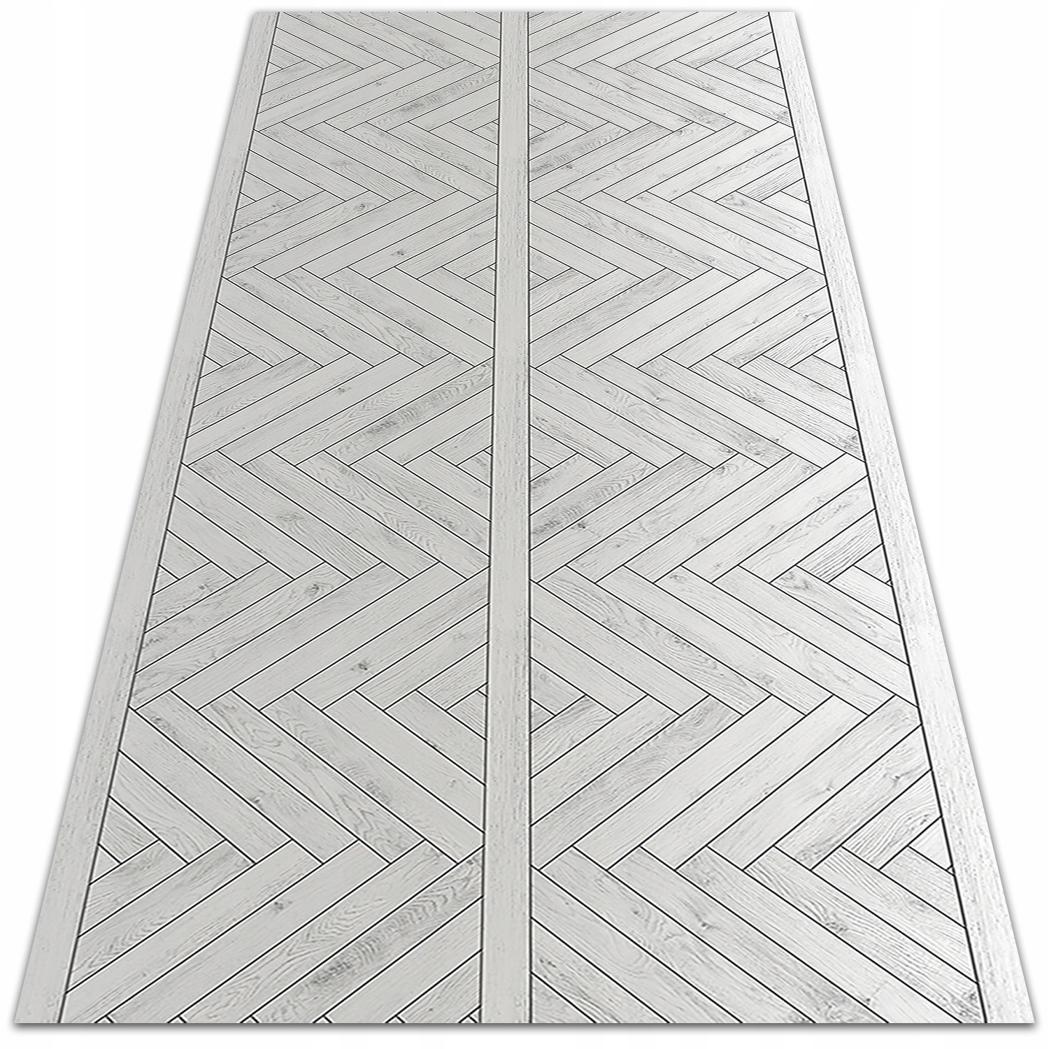 

Tarasowy dywan winyl patio Deski w jodełkę 80x120