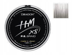 Dragon Šňůra HM8X P.e Braid 0,08 mm 135 m