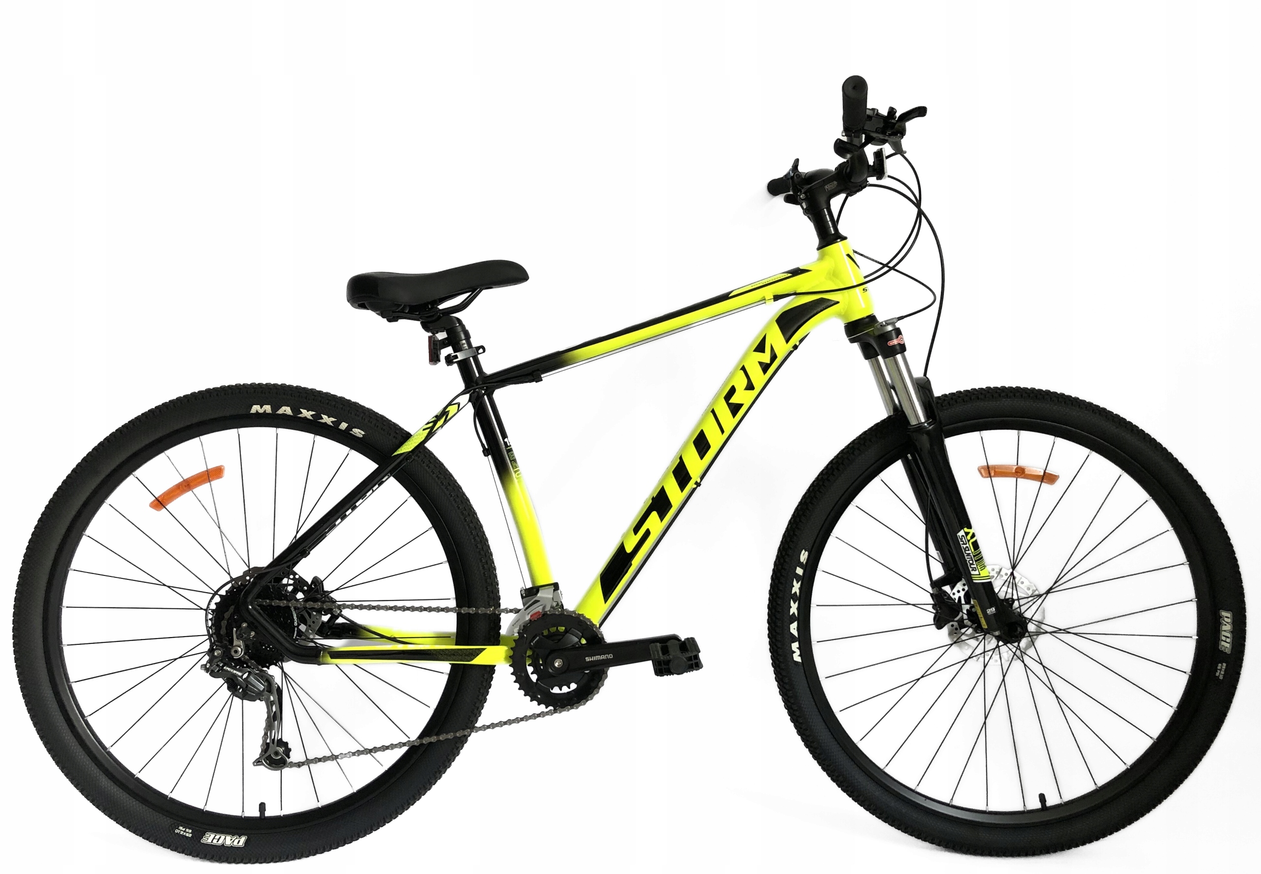 Rower Storm Shark 29 7.0 Man żółty/czarny 19