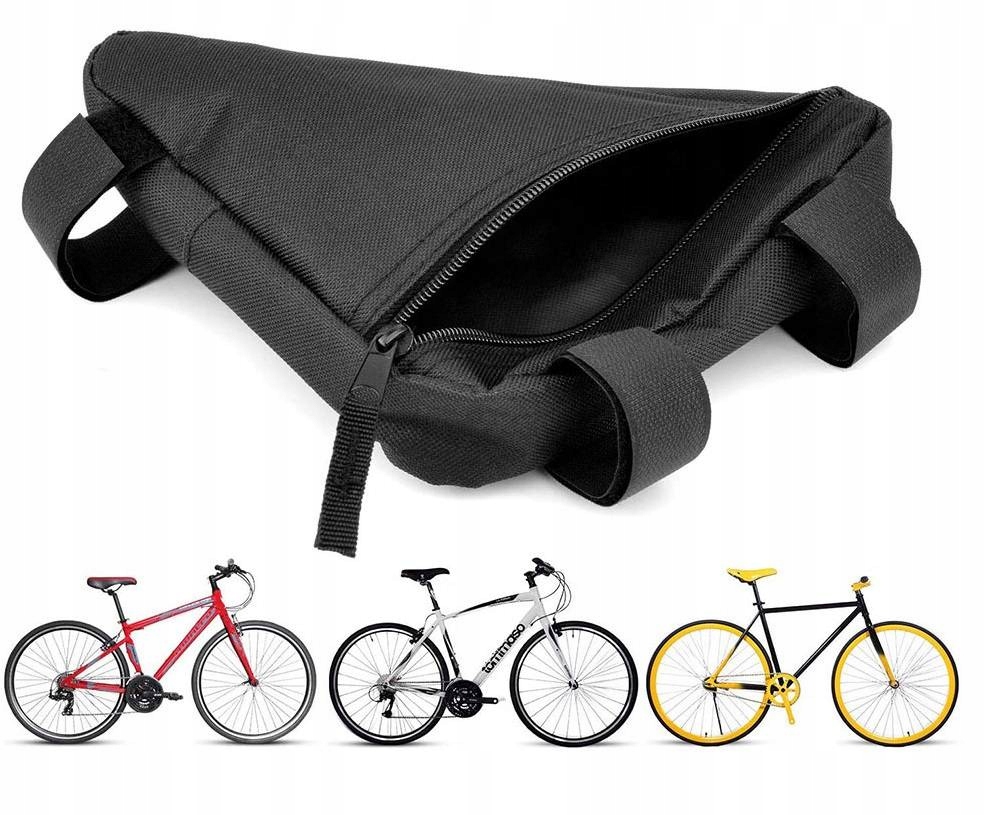 SAKWA ROWEROWA POD RAMĘ SASZETKA TORBA NA ROWER Pojemność 2 l