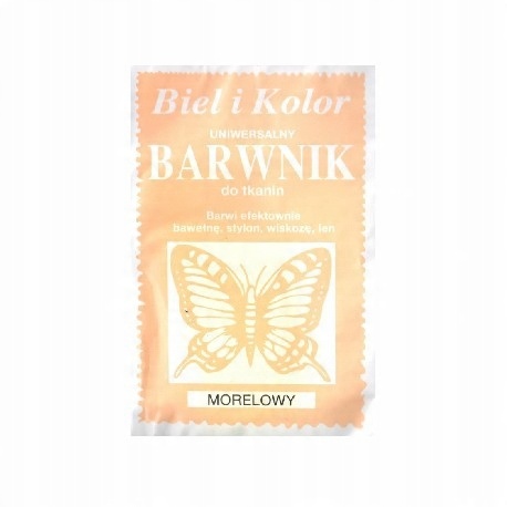 

Bk Barwnik do tkanin uniwersalny Morelowy