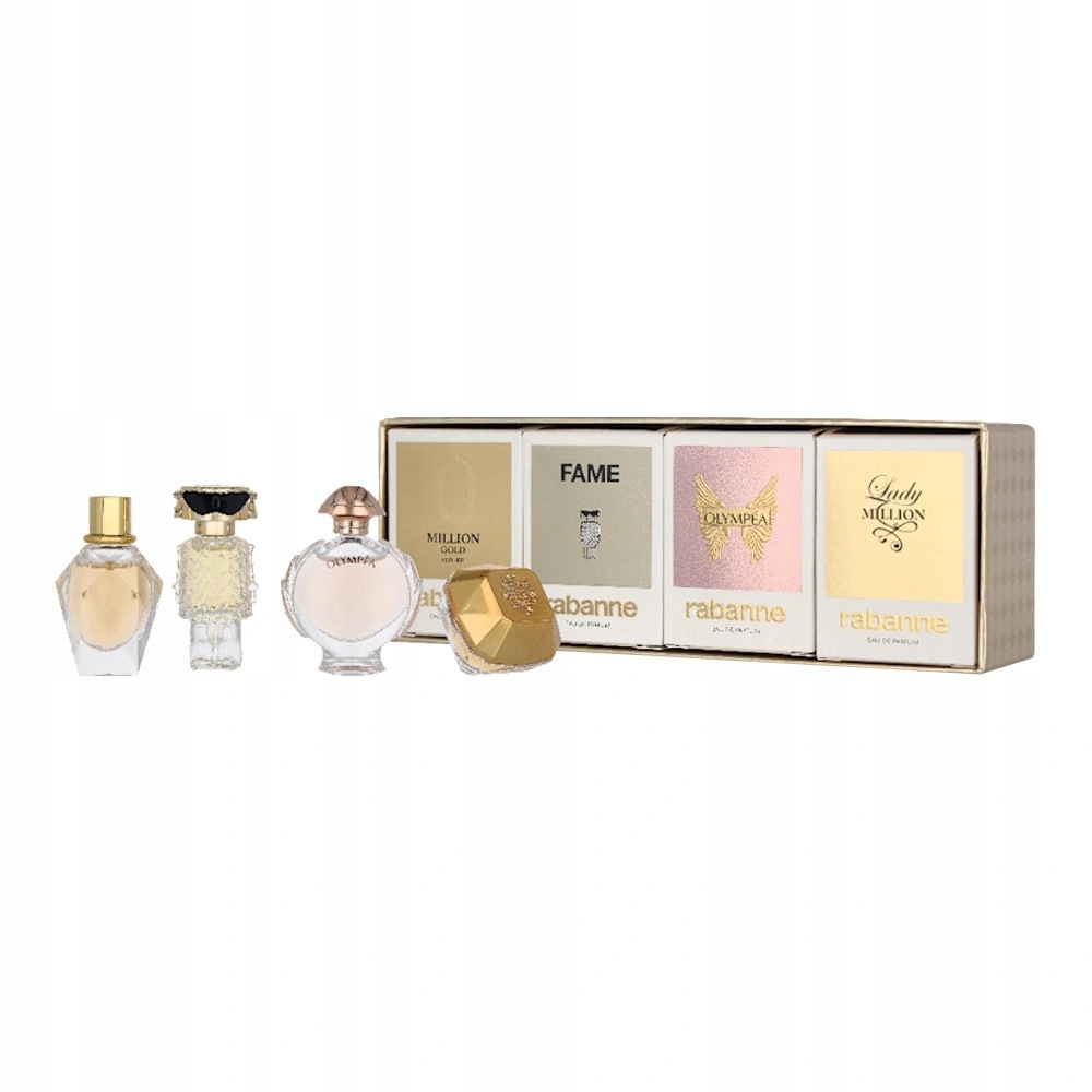 Paco Rabanne zestaw 4 szt. Million Gold Fame Olympea Lady Million Oryginał