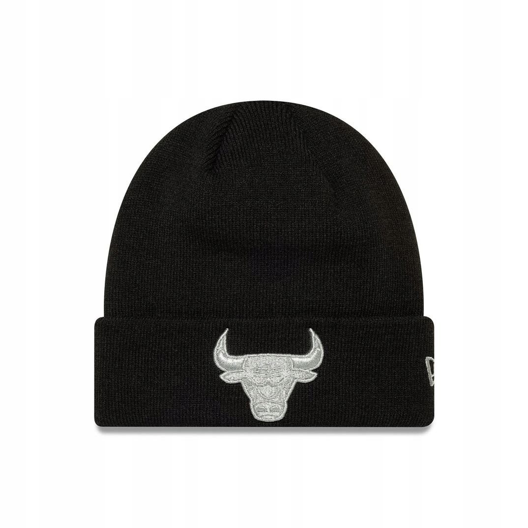 New Era čepice beanie Chicago Bulls Metallic černá 60691272