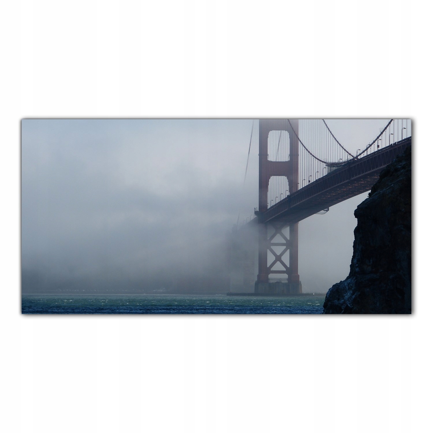 

Hartowany Obraz Szklany Most Golden Gate 140x70