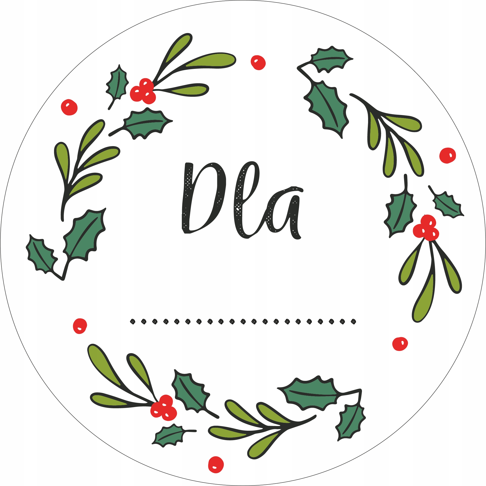 

ozdoby świąteczne naklejki na prezenty10 szt 5cm