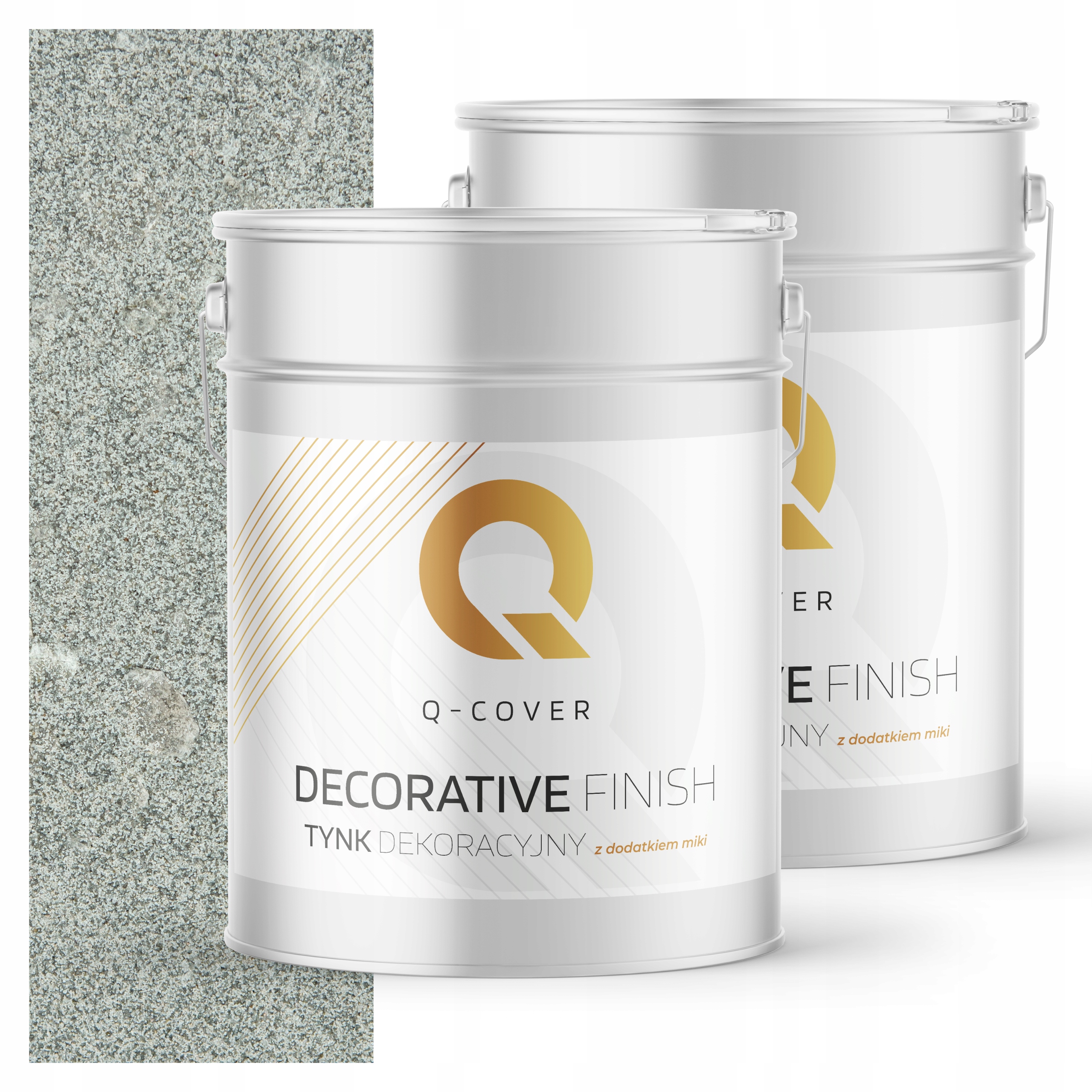 Mozaiková Omítka Jemnozrnná Barva Šedá S Perleťovou Mikou D903 15 kg Premium