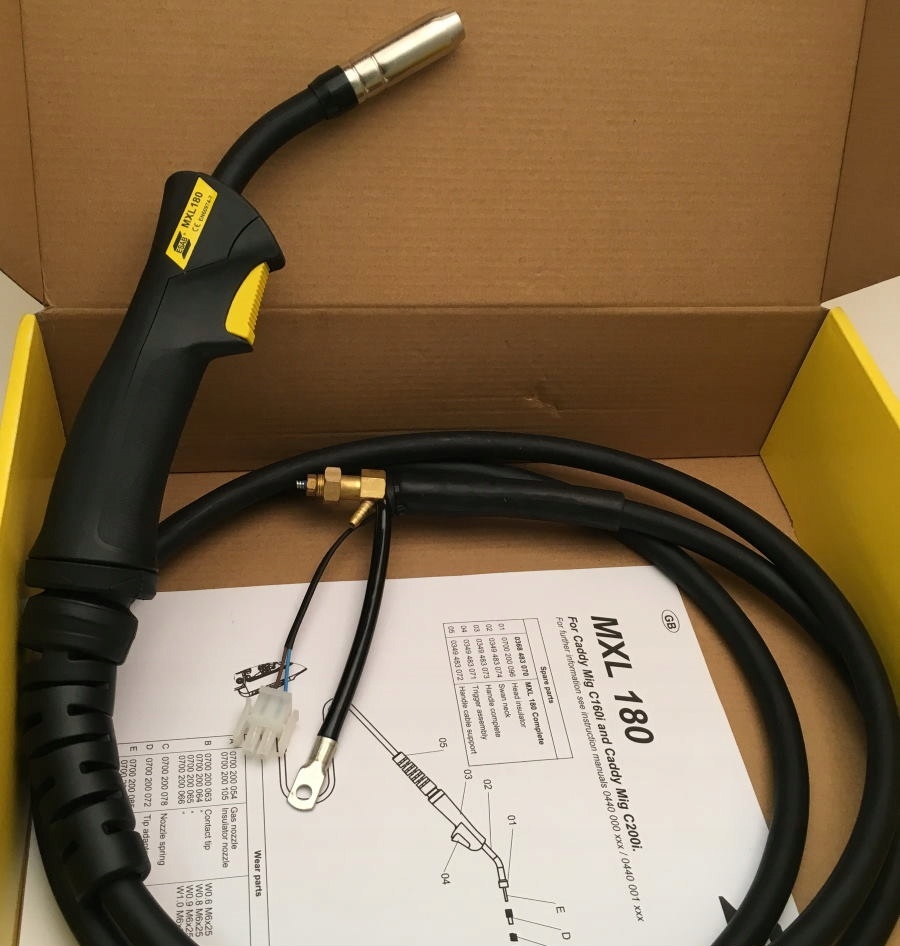

Uchwyt Esab MXL180 3m do CaddyMig C200i i C160i