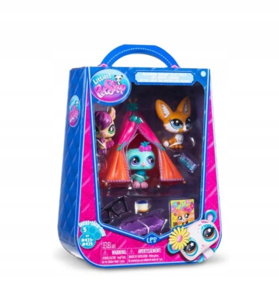 Littlest Pet Shop Piżama Party Zestaw figurek