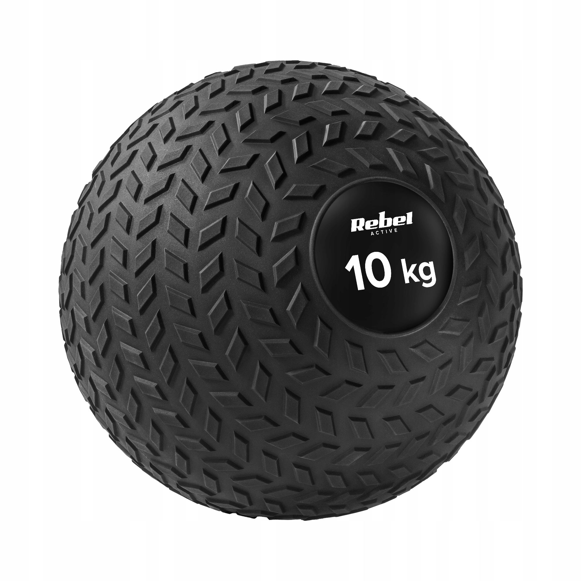 Piłka lekarska mała do ćwiczeń rehabilitacji slam ball 23cm 10kg Rebel