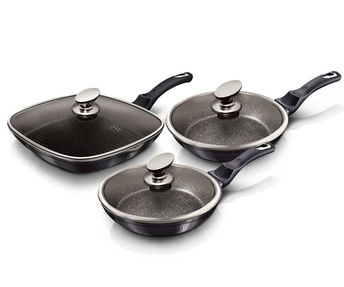 

Zestaw Patelni Berlinger Haus BH-6923 Carbon Pro
