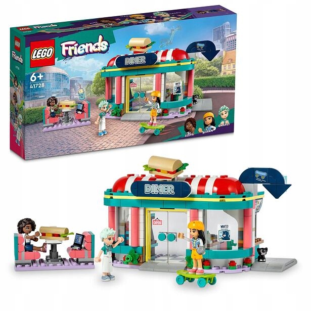 Lego Friends 41728 Bistro v centru městečka Heartlake