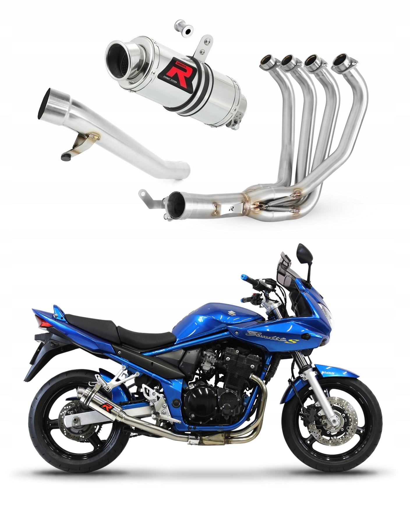 SU031DFSC-S - Выхлопная система GSF 650 BANDIT 2005-2006 GP1
