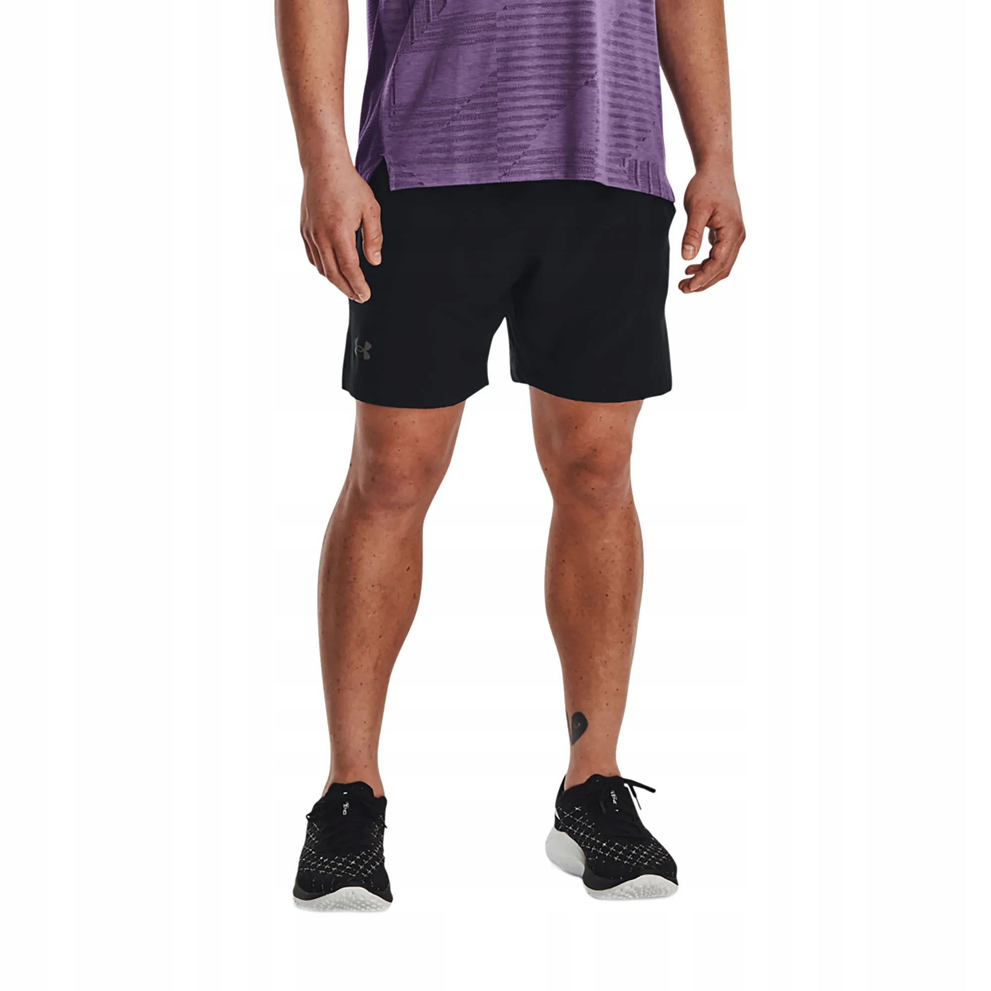 Under Armour Kraťasy Launch Elite 2in1 7 Short-blk černá
