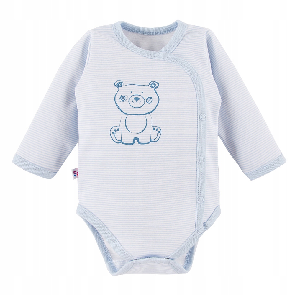 

Eevi Big Bear Body Długi Rękaw Rozpinane Nieb 68